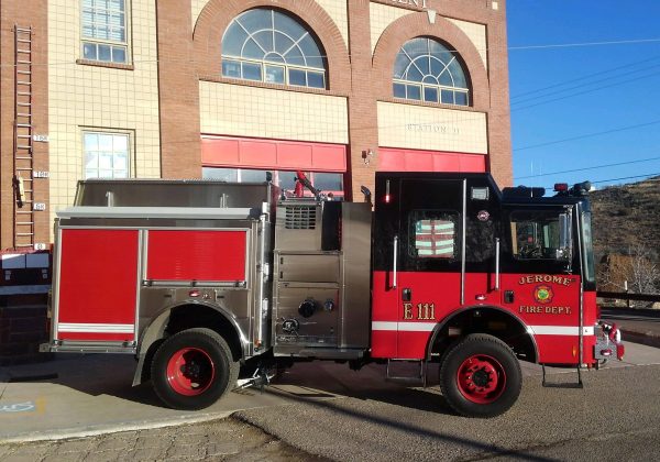 new jerome fire department type 1 engine a 4 wheel drive